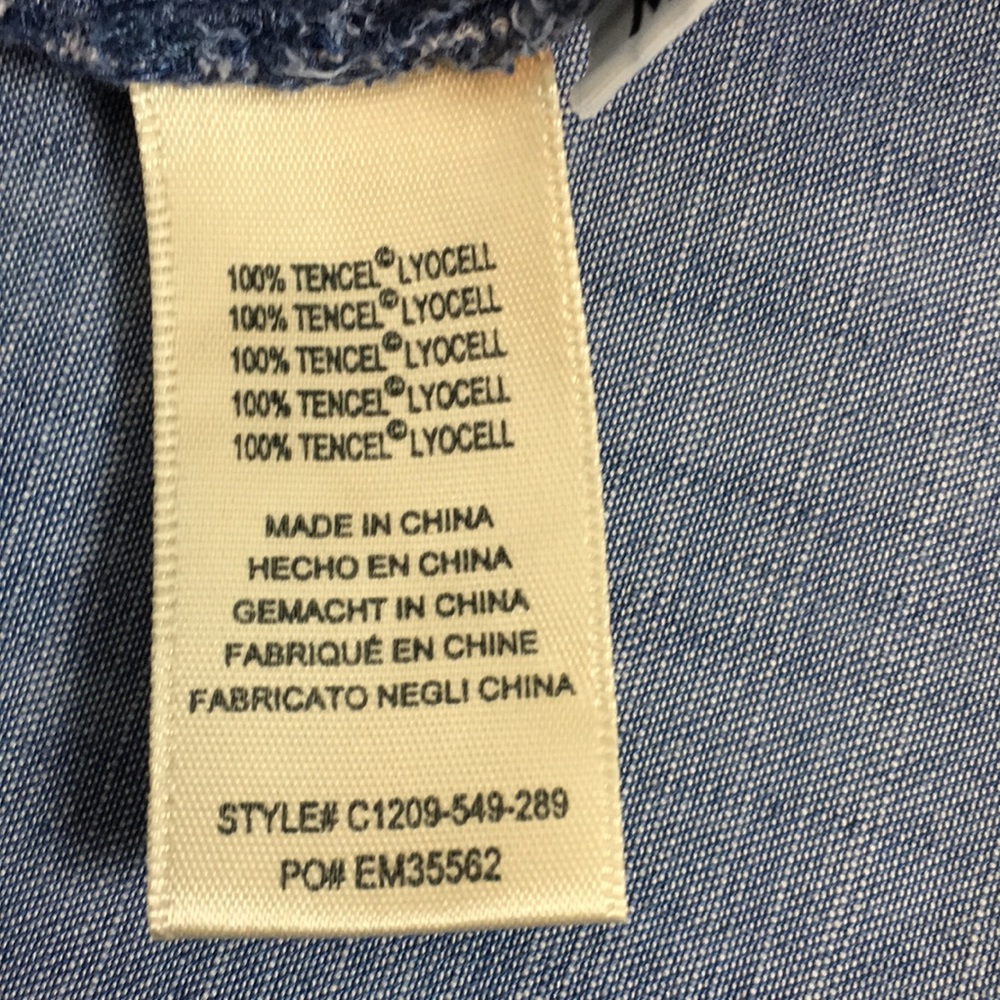 Cloth & Stone Anthropologie denim top - Picture 4 of 5